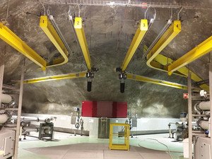 Les chariots GIS peuvent-ils aussi passer des rayons de courbes ?