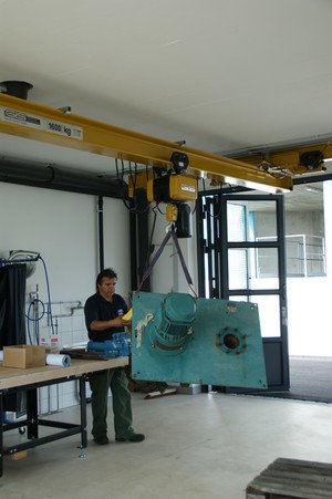 Mauvais sens de marche du palan à chaîne